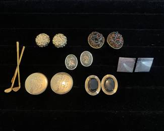 Vintage Cufflinks Swank, Duane, 925 silver 