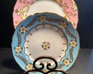 Grosvenot bone China plates 