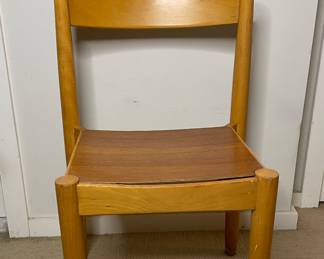Wood side chair Sweden 