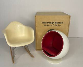 Vitra Design Museum MCM furniture minis 