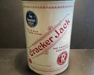 Vintage Cracker Jack tin 