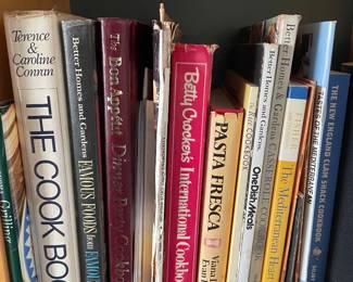 Vintage cookbook collection 