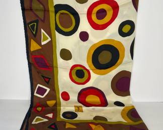 Yves Saint Laurent silk scarf 