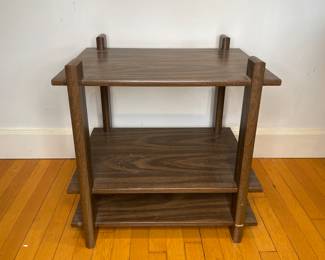 Wood side table 