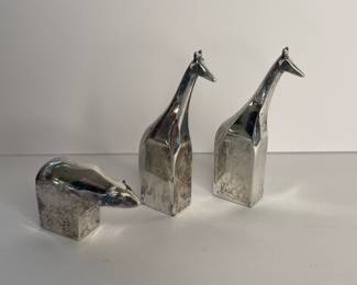 Dansk silver animals 