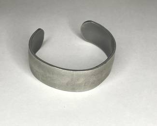 Pewter cuff bracelet 