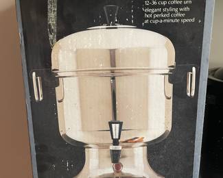Farberware coffee urn