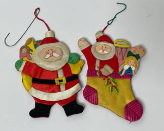 Vintage holiday ornament collection