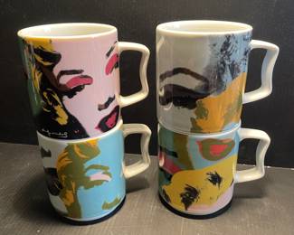 Rosenthal Warhol Marilyn Monroe mugs 