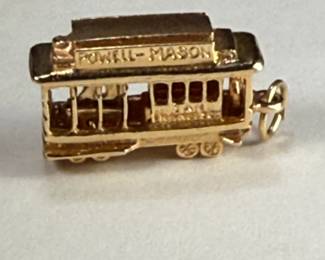 Powell-Mason, San Francisco cable car pendant.  