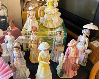 Avon Mrs. Albee porcelain doll collection