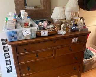 Cute little antique chest of drawers!  