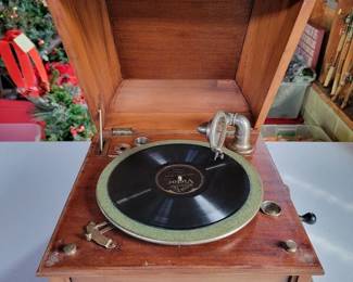 Columbia table top victrola