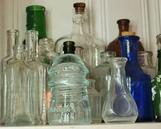 Antique bottles