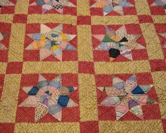 Quilt handmade in 1940s
