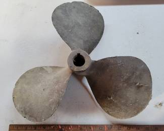 Brass propeller