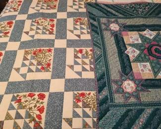 Handmade quilts and lap quilts