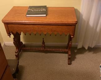Vintage writing table and or side table 