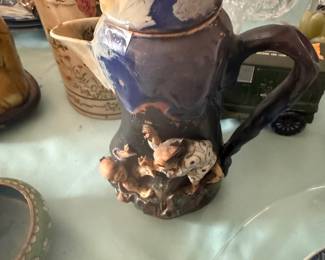 Antique signed Sumidi Teapot