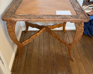Carved Table 