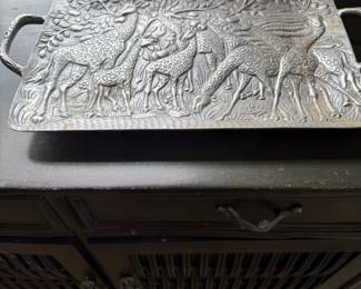 Giraffe serving tray 