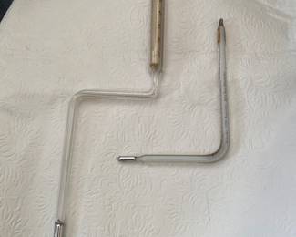 Antique lab thermometers