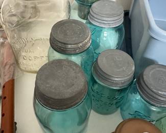 Lots of Vintage Jars