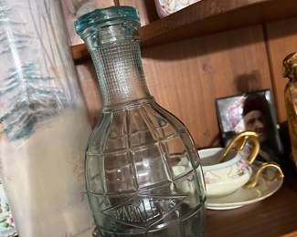 Vintage Sparkletts Refridgerator Jar with Lid