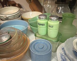 Fireking and Vintage Pyrex - Also Bauer