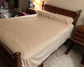 Queen Bed - Mattress is in great condition