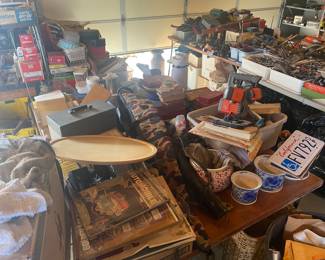 There are tons to look through in the garage!!!!