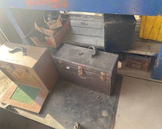 Antique Tool Boxes