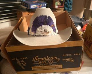 Vintage American Hat Co Western Hat - NIB