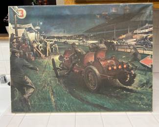 Vintage Racing Print