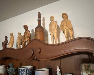 Lots of Carved Wood Figures