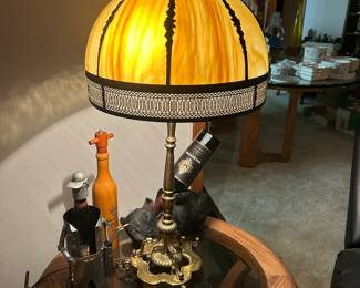 Vintage Lamp with Fantastic Brass Base