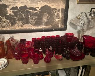 Lots of Red Glass