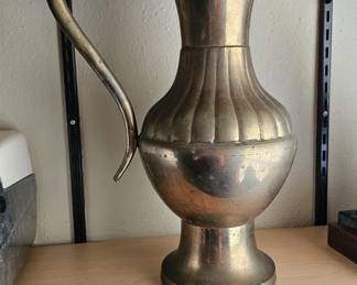 Vintage  Brass Pitcher