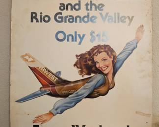 Vintage Air Travel Poster