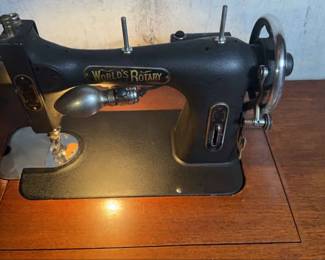 Worlds Rotary Sewing Machine Table