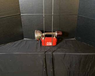 Two Zebco Rods And Reels Big Bean No 164 Light