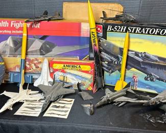 Model Planes, Pictures Of The Moon Landing And More