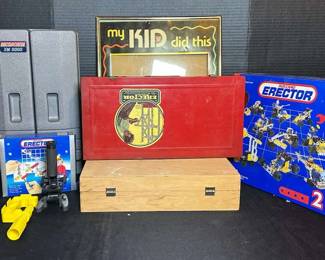 Vintage Junior Carpentry Set And More