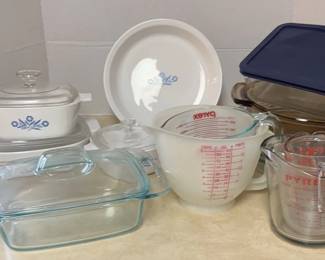 Corningware Blue Cornflower, Pyrex, Baking Items
