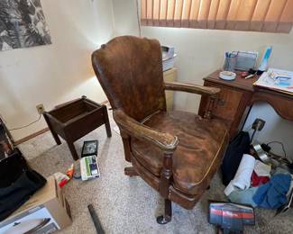 leather chair