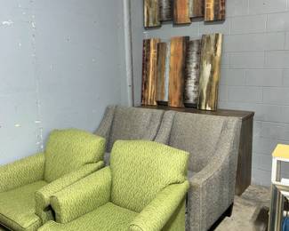 Accent Chairs and Artwork Orlando