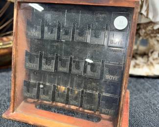 Boye Sewing Needles Display Orlando Estate Auction