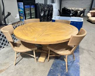Coaster Table and Chairs Orlando Estate Auction