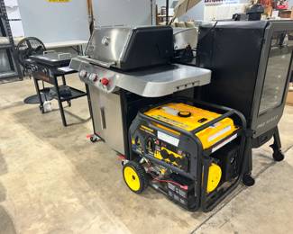 BBQ Grills, Smokers and Generator Orlando Estate Auction