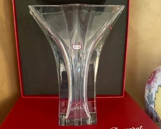 Baccarat Crystal Vase